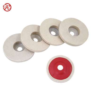 100% Wool Felt Polishing Buffing Round Wheels Felt Sanding wheels disc for metal