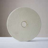 Hot sale abrasive tools 4.5'' 100% organic wool felt polishing buffing wheels pad disc for jewelry